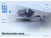 Wischermotor vorne TOYOTA Yaris Verso (P2) 8511052090