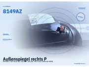 Außenspiegel rechts PEUGEOT 307 Break 8149VT 8149AZ