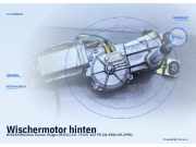 Wischermotor hinten NISSAN Bluebird Station Wagon (WU11)