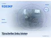Türscheibe links hinten CITROEN C3 II (SC) 9203KF