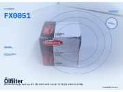 Ölfilter DAIHATSU Rocky Soft Top (F7, F8) FX0051