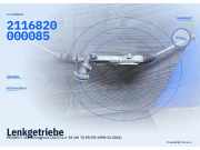 Lenkgetriebe PEUGEOT 206 Schrägheck (2A/C) 2116820000085