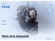 Motor ohne Anbauteile FORD Fusion (JU) F6JB