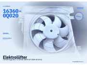 Elektrolüfter TOYOTA Aygo (B1) 16360-0Q020