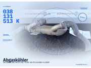 Abgaskühler VW Polo IV (9N, 9A) 038131513K