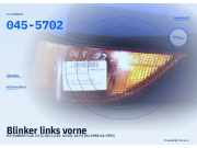 Blinker links vorne MITSUBISHI Colt III (C 50) 045-5702