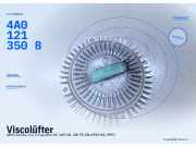 Viscolüfter AUDI A6 (4A, C4) 4A0121350B