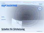 Schalter für Sitzheizung CHRYSLER PT Cruiser (PT) 0QP36DX9AE