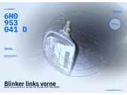 Blinker links vorne SEAT Arosa (6H) 6H0953041D