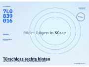 Türschloss rechts hinten VW Touran I (1T3) 7L0839016E 7L0839016