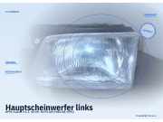 Hauptscheinwerfer links OPEL Kadett E