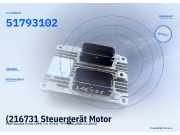 (216731 Steuergerät Motor FIAT Grande Punto (199) 51793102) 51793102