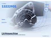 Lichtmaschine OPEL Corsa D (S07) 13222931