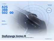 Stoßstange hinten MERCEDES-BENZ GLC (X253) A2538850200