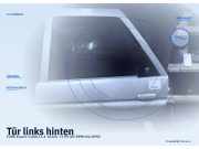 Tür links hinten FORD Escort V (GAL)