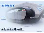 Außenspiegel links OPEL Vectra C (Z02) 13253333