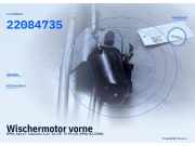 Wischermotor vorne OPEL Astra F Cabriolet 22084745 22084735