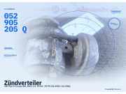 Zündverteiler VW Polo II Coupe (80, 86C) 0231194003 052905205Q