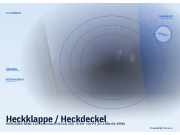 Heckklappe / Heckdeckel MERCEDES-BENZ 124 Stufenheck (W124) Grau