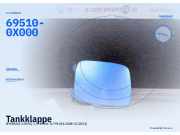 Tankklappe HYUNDAI i10 (PA) 69510-0X000