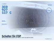 Schalter für ESP VW Passat B6 Variant (3C5) 3C0927117C