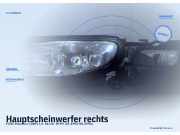Hauptscheinwerfer rechts FORD Mondeo I (GBP)