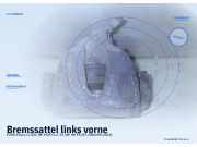 Bremssattel links vorne FORD Focus II (DA, DP, HCP)