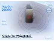 Schalter für Warnblinker HYUNDAI Matrix (FC) 93790-2D000