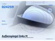 Außenspiegel links MITSUBISHI Colt VI (Z2, Z3) 024259