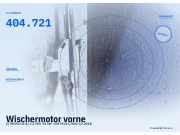 Wischermotor vorne CITROEN C8 (E) 404721 404.721
