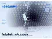 Federbein rechts vorne MITSUBISHI Colt VI (Z2, Z3) 4060A094