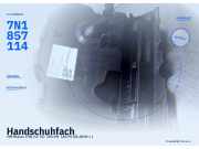 Handschuhfach VW Sharan (7N) 7N1857114