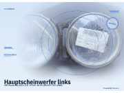Hauptscheinwerfer links VW Passat B1 (32)