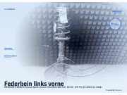 Federbein links vorne MERCEDES-BENZ B-Klasse Sports Tourer (W245)
