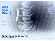 Federbein links vorne VW Polo 6R 6R0413031C
