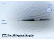 Heckklappendämpfer PEUGEOT Partner I Combispace