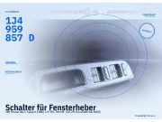 Schalter für Fensterheber VW Passat B5.5 Variant (3B6) 1J4959857D