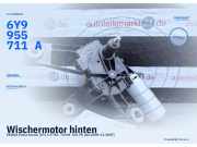Wischermotor hinten SKODA Fabia Kombi (6Y) 6Y9955711A