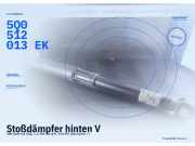 Stoßdämpfer hinten VW Golf VII (5G) 5Q0512013EK