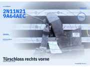 Türschloss rechts vorne Ford Fusion (JU) 2N11N219A64AEC