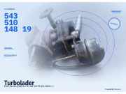 Turbolader FIAT Panda (169) 54351014819