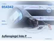 Außenspiegel links PEUGEOT 207 CC 014342