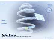 Feder hinten AUDI A6 Avant (4B, C5)