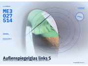 Außenspiegelglas links SMART Fortwo Coupe (450) ME3027514