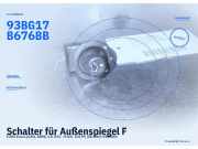 Schalter für Außenspiegel FORD Focus (DAW, DBW) 93BG17B676BB