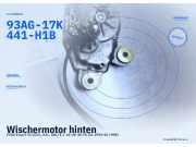 Wischermotor hinten FORD Escort VII (GAL, AAL, ABL) 93AG-17K441-H1B