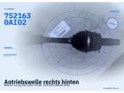 Antriebswelle rechts hinten BMW 5er Touring (E61) 7521630 AI02