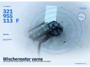 Wischermotor vorne VW Passat B2 Variant (32B) 321955113F