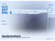 Handschuhfach SKODA Roomster (5J) 5J1857096B