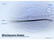 Wischerarm hinten OPEL Corsa A CC (S83)